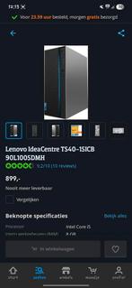 Lenovo IdeaCentre T540-15ICB Desktop, Ophalen, Gebruikt, 2 tot 3 Ghz, 8 GB