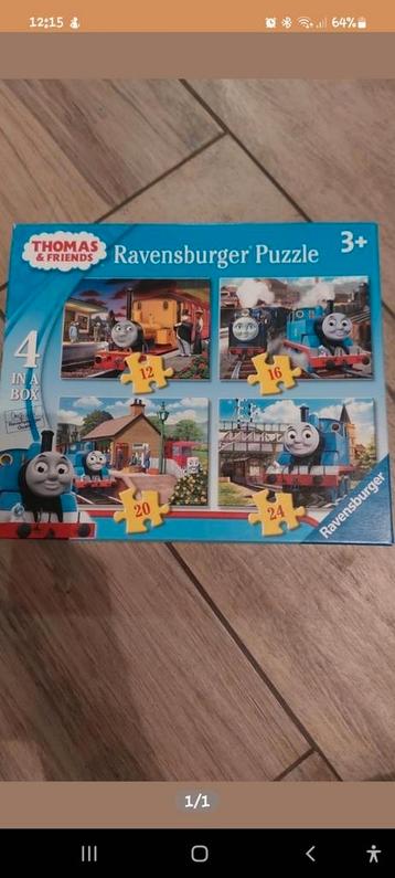 Thomas de trein puzzel