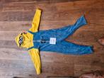 minion pak verkleedpak, Kinderen en Baby's, Carnavalskleding en Verkleedspullen, Ophalen of Verzenden, Gebruikt, 122 t/m 128, Jongen of Meisje