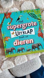 Supergrote Dieren Uitklapboek, Ophalen of Verzenden, Zo goed als nieuw, Van Holkema & Warendorf, Uitklap-, Voel- of Ontdekboek