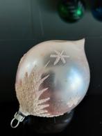 Antieke glazen kerstbal druppel, Ophalen