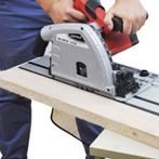 Invalzaag 1,4m rail, 1400 W 165mm HM-zaagblad, stofafzuiging, Ophalen of Verzenden, Nieuw