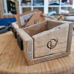 Bak met 3 vakken, hout, Ophalen of Verzenden, Nieuw, Rechthoekig, Hout