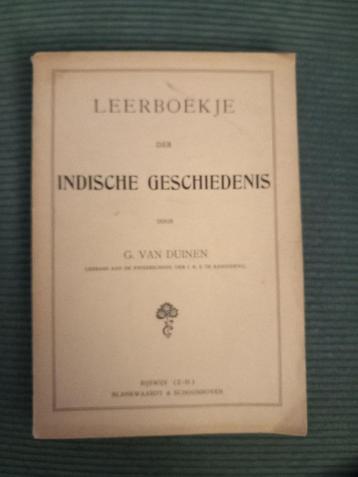Leerboekje Indische geschiedenis 1924 beschikbaar voor biedingen