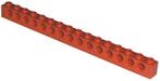 Lego 3703 Technic, Brick 1 x 16 with Holes, Ophalen of Verzenden, Nieuw, Losse stenen, Lego