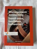 Wim Koetzier - Management accounting, Ophalen of Verzenden, Wim Koetzier, Management, Zo goed als nieuw