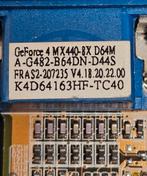 Geforce4 MX 440-8X AGP videokaart, Computers en Software, Vintage Computers, Ophalen of Verzenden