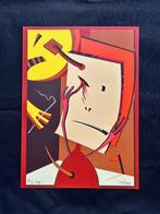 Zeefdruk Pim Leefsma, Antiek en Kunst, Kunst | Litho's en Zeefdrukken, Verzenden