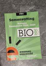 Samenvatting Biologie, Boeken, VWO, Verzenden, Biologie, ExamenOverzicht