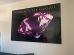 Diamonds Are Forever Print Eric Kuster 100 H x 150 Br., Huis en Inrichting, Ophalen, 50 tot 75 cm, 75 tot 100 cm, Print