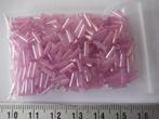 15 gram rocaille staafjes lila, Hobby en Vrije tijd, Ophalen of Verzenden, Nieuw, Kraal