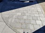 Belgische Blauwsteen Hardsteen kasseien 20x20x5 tegels, Nieuw, Ophalen of Verzenden, Terrastegels, Natuursteen