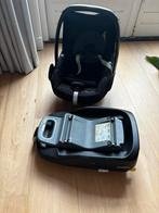 Maxi-Cosi met FamilyFix base + verkleinkussens, Ophalen, Gebruikt, Isofix, 0 t/m 13 kg