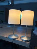Set van 2 tafellampjes incl. lichtbronnen, Ophalen, Gebruikt, Metaal, Minder dan 50 cm