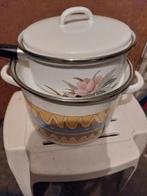 2 pannen, Huis en Inrichting, Keuken | Potten en Pannen, Overige materialen, Gebruikt, Pannenset, Ophalen of Verzenden