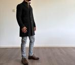 HUGO BOSS SLIM-FIT MANTEL MET UITNEEMBARE BINNENLAAG, Zwart, Ophalen of Verzenden, Zo goed als nieuw, Hugo Boss