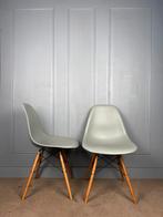 6 originele Vitra Eames DSW design stoelen, Huis en Inrichting, Ophalen of Verzenden, Zo goed als nieuw, Grijs, Vijf, Zes of meer stoelen