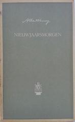 Albert Verwey - Nieuwjaarsmorgen, Antiek en Kunst, Antiek | Boeken en Bijbels, Ophalen of Verzenden