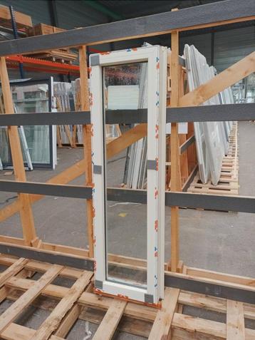 Kunststof Vast kozijn  b50 x h166 cm Crème   -2246- beschikbaar voor biedingen