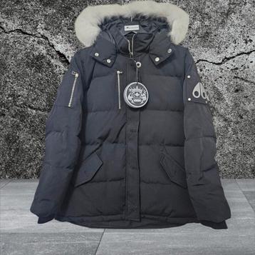 Moose Knuckles Jas Dames Zwart  Beige beschikbaar voor biedingen