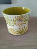 Keramische bloempot Scheurich, Tuin en Terras, Bloempotten, Rond, Ophalen of Verzenden, Zo goed als nieuw, Aardewerk