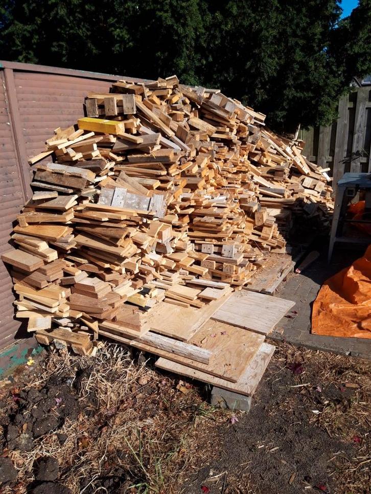 Stookhout/Haardhout - Diverse soorten, Doe-het-zelf en Verbouw, Hout en Planken, Gebruikt, Overige typen, Overige houtsoorten