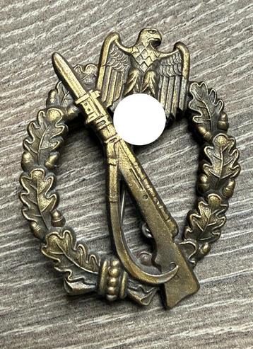 Infanterie Sturmabzeichen in Bronze - 'JFS' beschikbaar voor biedingen