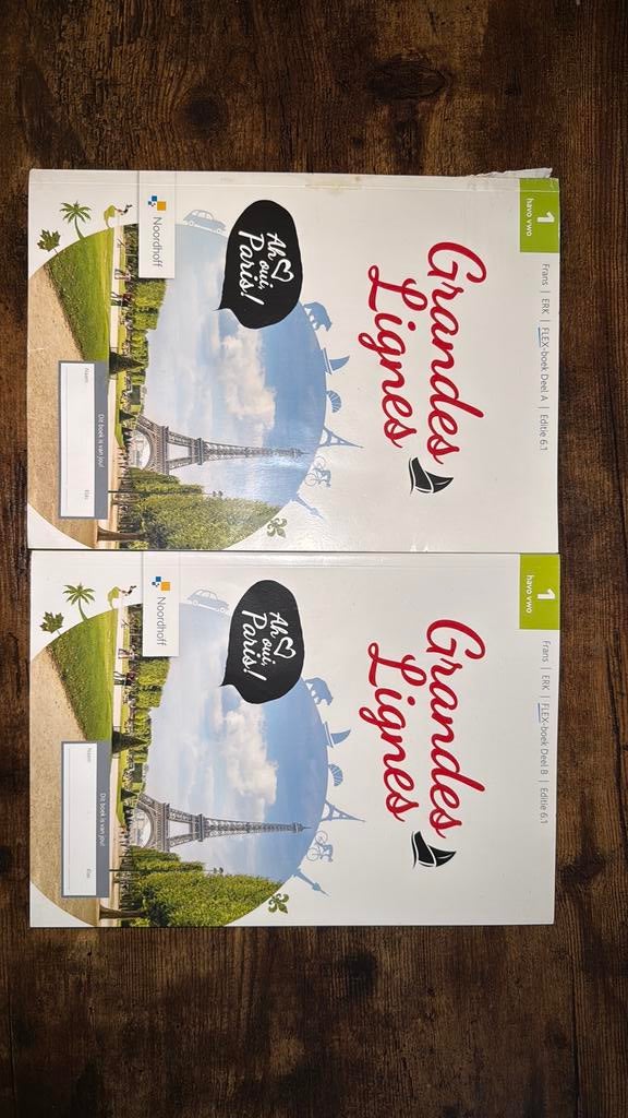2 Grandes Lignes Frans 1 Havo/Vwo boeken - Gloednieuw!, Ophalen of Verzenden, Nieuw, HAVO, Frans