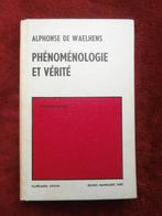 Phénoménologie et vérité, Verzenden, Gelezen, Algemeen, Alphonse De Waelhens
