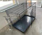 Zwarte hondenbench Large, Dieren en Toebehoren, Hondenhokken, Gebruikt, Hondenhok, 65 tot 100 cm, Ophalen