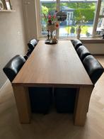 Eetkamertafel, 240x100 (evt. als set met stoelen), Huis en Inrichting, Complete eetkamers, Ophalen, Gebruikt