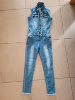 Erg leuke spijkerpak van Girl Vivi, Kleding | Dames, Ophalen of Verzenden, Zo goed als nieuw, Maat 36 (S), Blauw