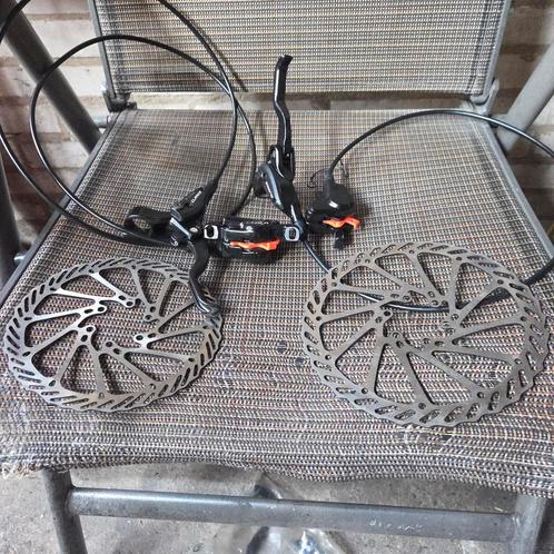 Clarks cloud hydraulische schijfrem set voor + achter rem, Fietsen en Brommers, Fietsonderdelen, Zo goed als nieuw, Mountainbike
