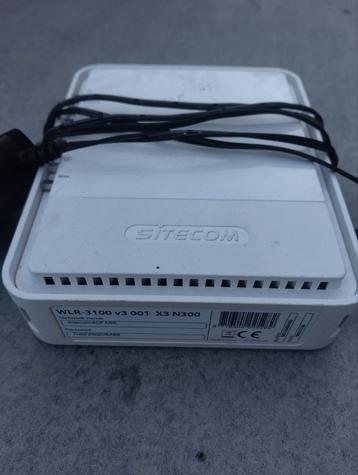 Sitecom WLR-3100 v3 001 X3 N300 Router beschikbaar voor biedingen