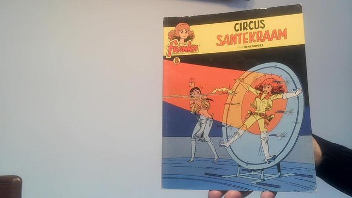 franka nr 5 circus santekraam door henk kuipers 1985, Boeken, Stripboeken, Gelezen, Eén stripboek, Ophalen of Verzenden