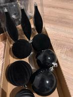 Zwarte set kerstballen, Diversen, Kerst, Ophalen, Gebruikt