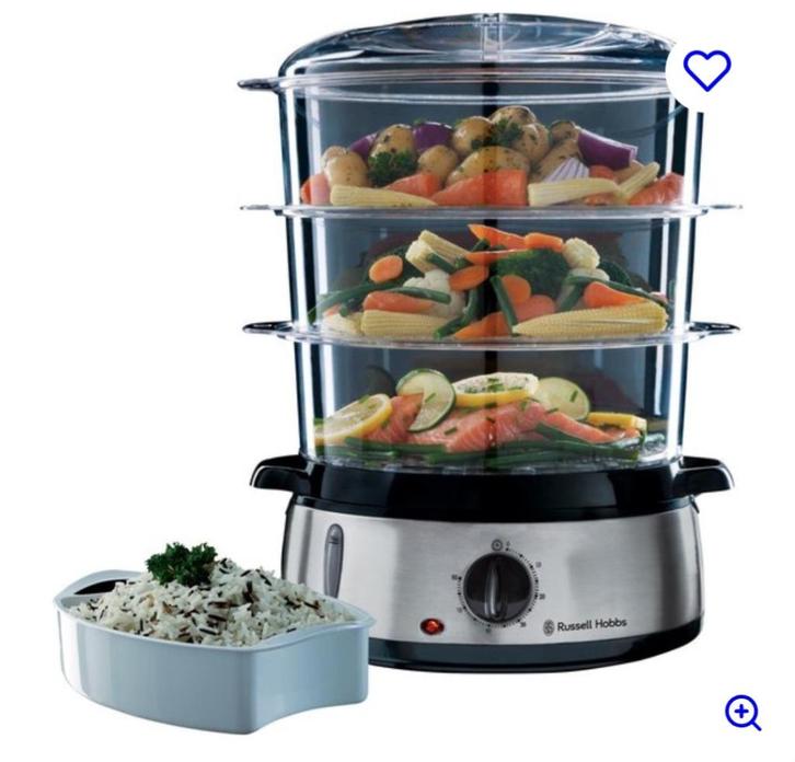 Russell Hobbs Stoomkoker 9 Liter - 19270-56, Witgoed en Apparatuur, Stoomapparaten, Zo goed als nieuw, Stoomreiniger, Ophalen