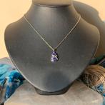 Tanzaniet engel hanger geluk beschermt intuïtie eyecatcher, Blauw, Nieuw, Ophalen of Verzenden, Met edelsteen