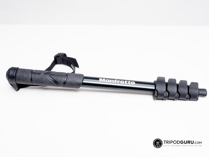 Manfrotto MMCOMPACT-BK monopod, Audio, Tv en Foto, Fotografie | Statieven en Balhoofden, Zo goed als nieuw, Eenpoot, Minder dan 150 cm