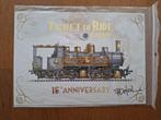 Ticket to ride Promo - Ansichtkaart TTR 15th Europe 21x15cm, Hobby en Vrije tijd, Gezelschapsspellen | Bordspellen, Ophalen of Verzenden
