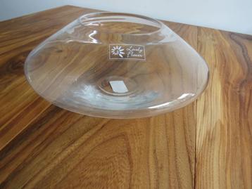 Vaas van glas vorm ufo, merk Lovely Flowers nieuw beschikbaar voor biedingen