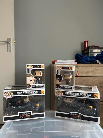 Max Verstappen Funko POP Collectie beschikbaar voor biedingen