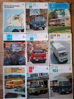 19 x Mercedes-Benz brochures - vrachtwagens en bestel, Ophalen of Verzenden, Zo goed als nieuw, Mercedes