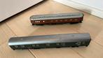 Twee wagons Trix HO, Gebruikt, Gelijkstroom, Trix, Wagon