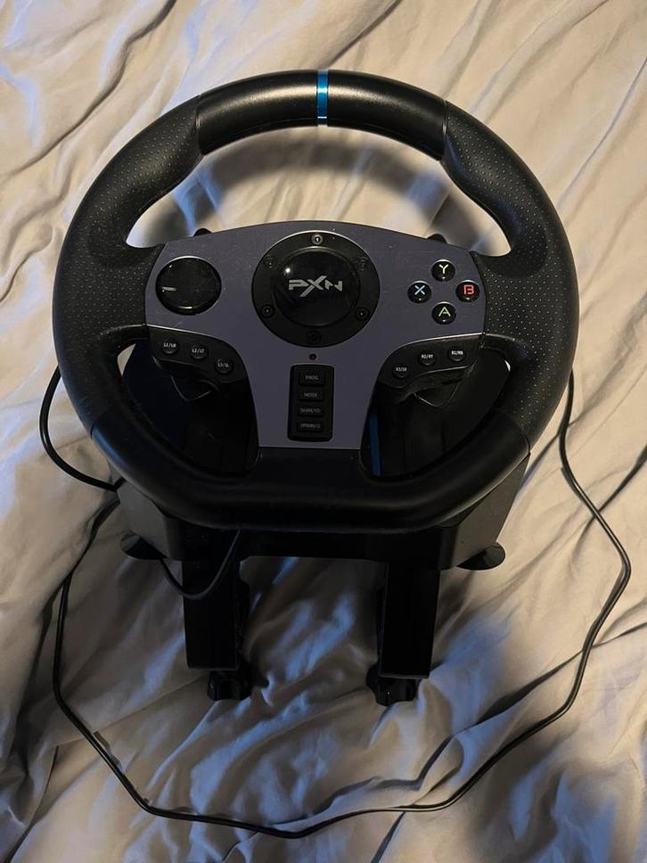 Gamestuur- pedalen - versnellingspook, Spelcomputers en Games, Spelcomputers | Sony PlayStation Consoles | Accessoires, Zo goed als nieuw