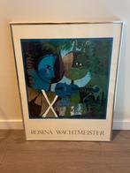 Rosina Wachtmeister poster met mooie rvs lijst, Huis en Inrichting, Ophalen, 50 tot 75 cm, Foto of Poster