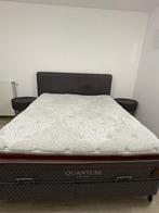 Boxspring met opbergruimte incl 2x nachtkastjes, Ophalen, Tweepersoons, 200 cm, 160 cm
