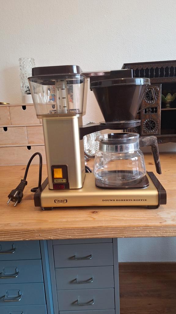 Moccamaster Technivorm Excellent 8 - Goudkleurig, Witgoed en Apparatuur, Koffiezetapparaten, Ophalen of Verzenden