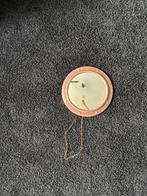 Antieke cafe/butler spiegel, Antiek en Kunst, Ophalen of Verzenden, Overige vormen, Minder dan 50 cm