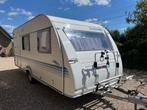Adria 502 UK stapelbed Stapelbed, bankairco , zeer netjes!, Caravans en Kamperen, Koelkast, Adria Mobil d.o.o., Bedrijf, Adria